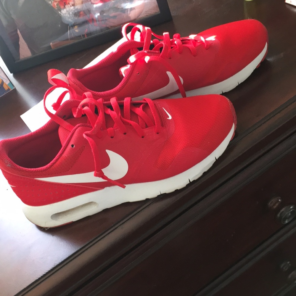 Nike sneakers.
